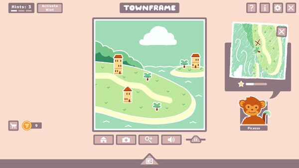 Игра Townframe, скриншот