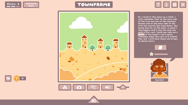 Игра Townframe, скриншот