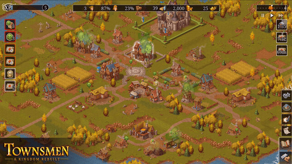 Игра Townsmen - A Kingdom Rebuilt, скриншот