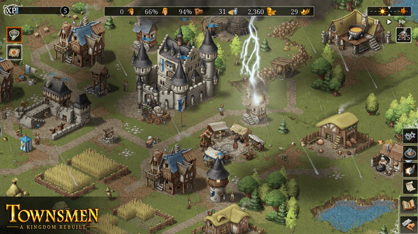 Игра Townsmen - A Kingdom Rebuilt, скриншот