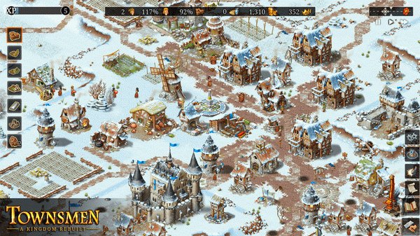 Игра Townsmen - A Kingdom Rebuilt, скриншот