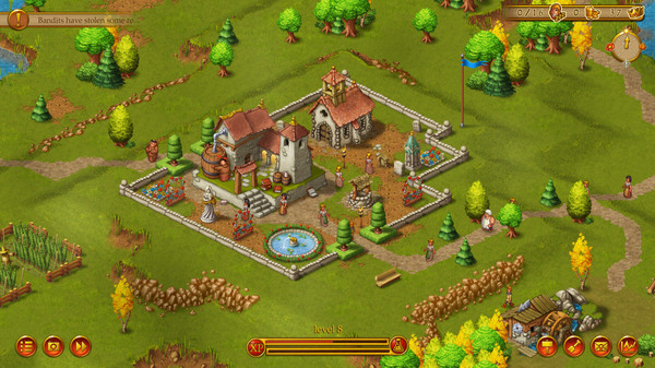 Игра Townsmen, скриншот