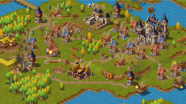 Игра Townsmen, скриншот