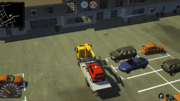 Игра Towtruck Simulator 2015, скриншот