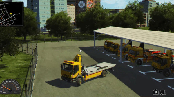 Игра Towtruck Simulator 2015, скриншот