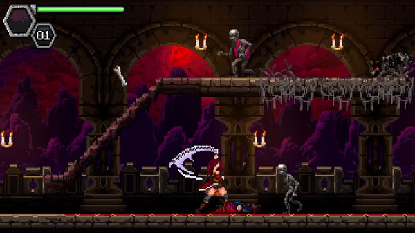 Игра Toziuha Night: Dracula's Revenge, скриншот