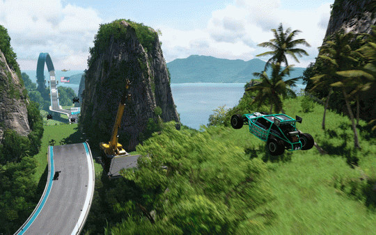 Игра Trackmania Turbo, скриншот