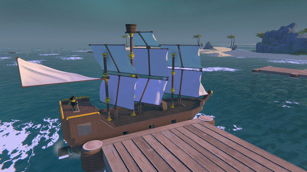 Игра Trailmakers: расширение «Морские просторы», скриншот