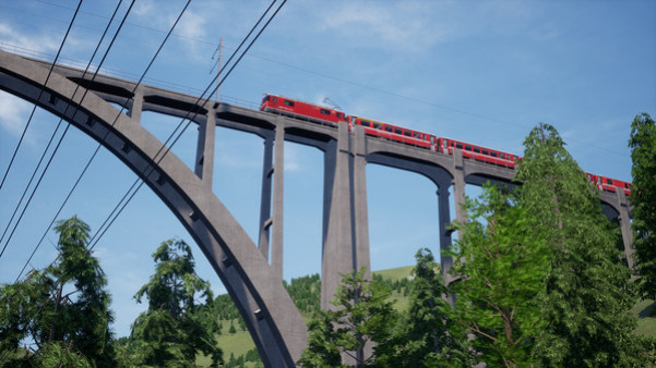 Игра Train Sim World 2: Arosalinie: Chur - Arosa Route Add-On, скриншот