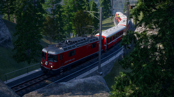 Игра Train Sim World 2: Arosalinie: Chur - Arosa Route Add-On, скриншот