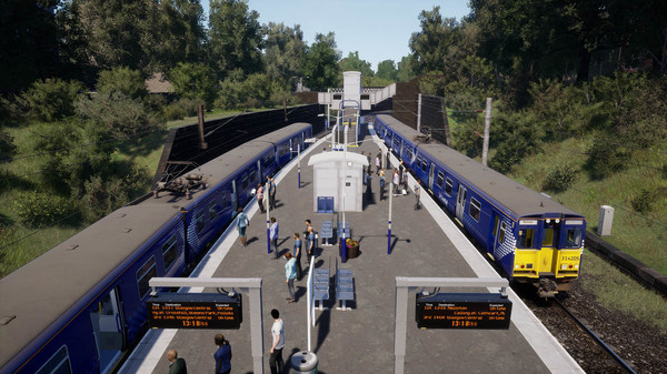 Игра Train Sim World 2: Шотландские пригороды: Glasgow - Newton & Neilston Route Add-On, скриншот