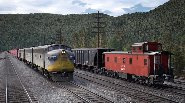 Игра Train Sim World 2: Clinchfield Railroad: Elkhorn - Dante Route Add-On, скриншот