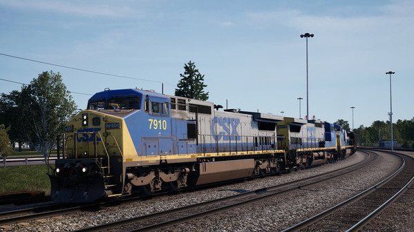 Игра Train Sim World 2: CSX C40-8W Loco Add-On, скриншот