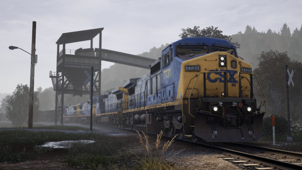 Игра Train Sim World 2: CSX C40-8W Loco Add-On, скриншот