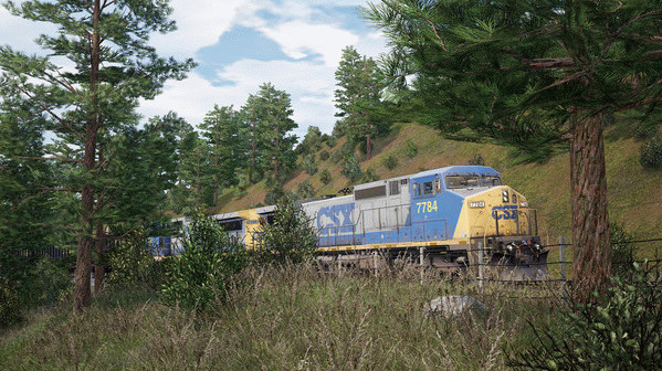 Игра Train Sim World 2: CSX C40-8W Loco Add-On, скриншот