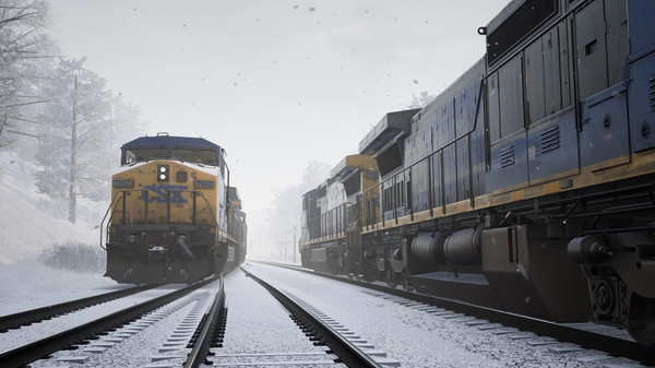 Игра Train Sim World 2: CSX C40-8W Loco Add-On, скриншот