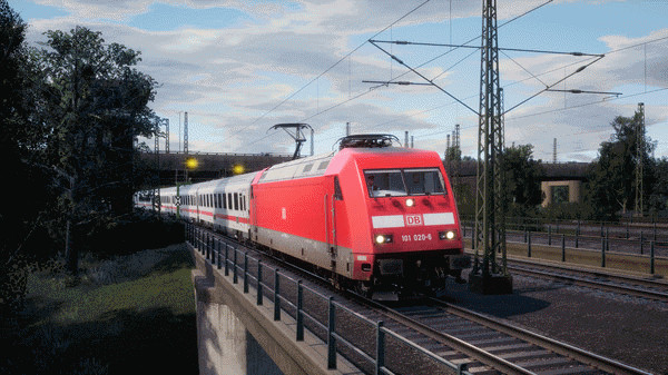 Игра Train Sim World 2: DB BR 101 Loco Add-On, скриншот
