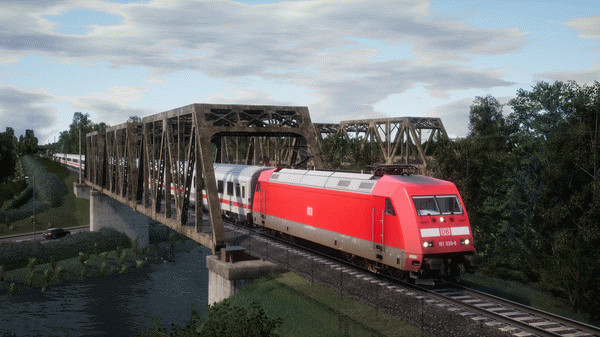 Игра Train Sim World 2: DB BR 101 Loco Add-On, скриншот