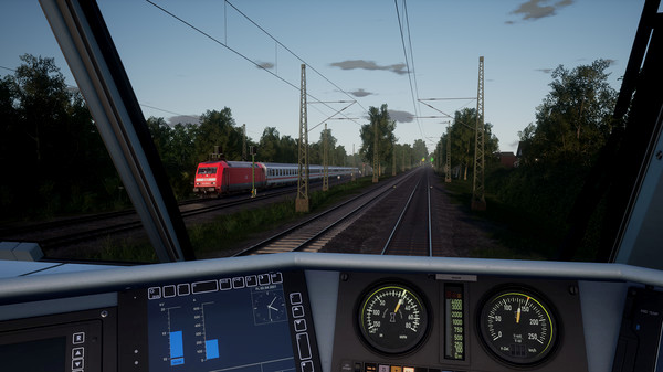 Игра Train Sim World 2: DB BR 101 Loco Add-On, скриншот