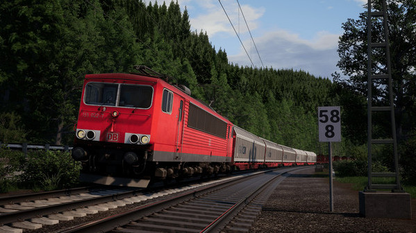 Игра Train Sim World 2: DB BR 155 Loco Add-On, скриншот