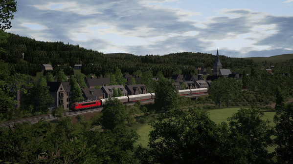 Игра Train Sim World 2: DB BR 155 Loco Add-On, скриншот