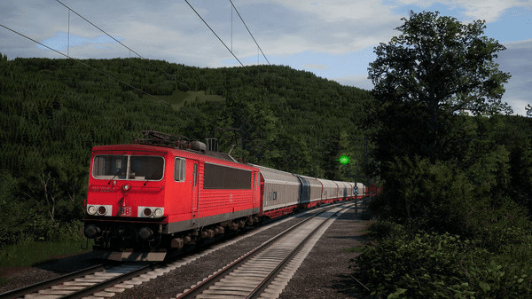 Игра Train Sim World 2: DB BR 155 Loco Add-On, скриншот