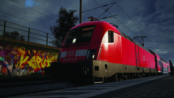 Игра Train Sim World 2: DB BR 182 Loco Add-On, скриншот