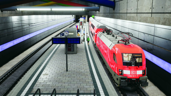 Игра Train Sim World 2: DB BR 182 Loco Add-On, скриншот