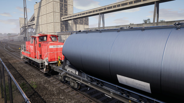 Игра Train Sim World 2: DB BR 363 Loco Add-On, скриншот