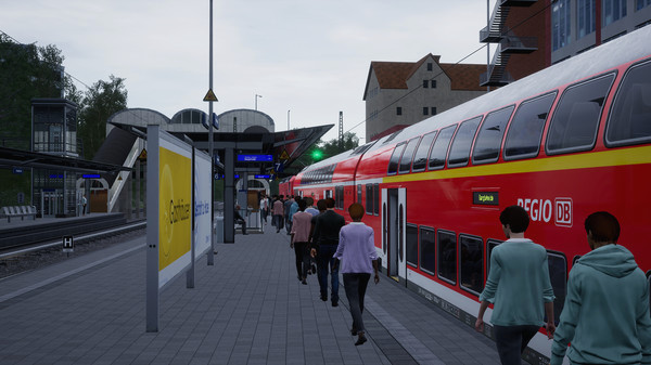 Игра Train Sim World 2: Hauptstrecke Hamburg - Lübeck Route Add-On, скриншот