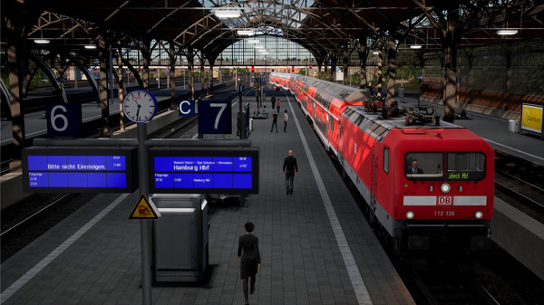 Игра Train Sim World 2: Hauptstrecke Hamburg - Lübeck Route Add-On, скриншот