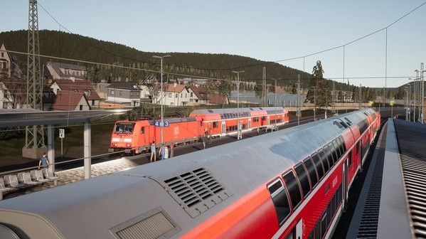 Игра Train Sim World 2: Main Spessart Bahn: Aschaffenburg - Gemünden Route Add-On, скриншот