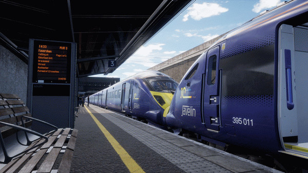 Игра Train Sim World 2: Southeastern High Speed: London St Pancras - Faversham Route Add-On, скриншот
