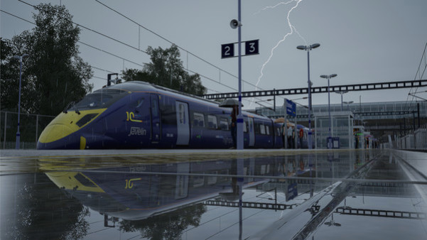 Игра Train Sim World 3: Southeastern Highspeed: London St Pancras – Ashford Intl & Faversham Route Add-On, скриншот