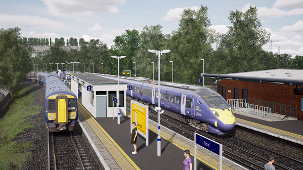 Игра Train Sim World 3: Southeastern Highspeed: London St Pancras – Ashford Intl & Faversham Route Add-On, скриншот