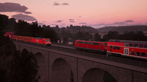 Игра Train Sim World 5: Bahnstrecke Salzburg - Rosenheim Route Add-On, скриншот