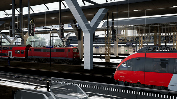 Игра Train Sim World 5: Bahnstrecke Salzburg - Rosenheim Route Add-On, скриншот