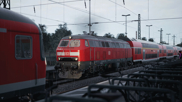 Игра Train Sim World 5: DB BR 218 Diesel Loco Add-On, скриншот