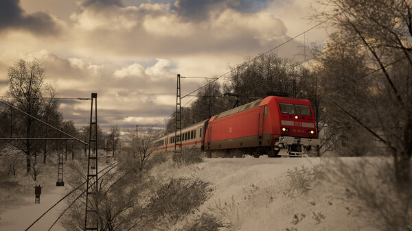 Игра Train Sim World 5: Expert DB BR 101 & IC Steuerwagen Loco Add-On, скриншот