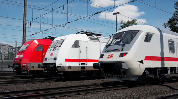 Игра Train Sim World 5: Expert DB BR 101 & IC Steuerwagen Loco Add-On, скриншот