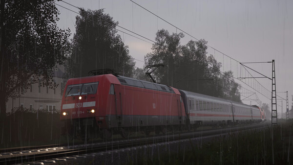 Игра Train Sim World 5: Expert DB BR 101 & IC Steuerwagen Loco Add-On, скриншот
