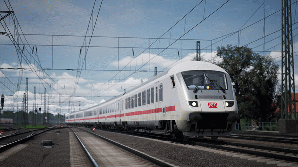 Игра Train Sim World 5: Expert DB BR 101 & IC Steuerwagen Loco Add-On, скриншот