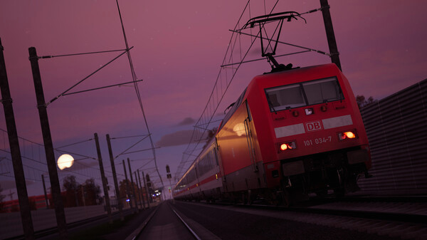 Игра Train Sim World 5: Expert DB BR 101 & IC Steuerwagen Loco Add-On, скриншот