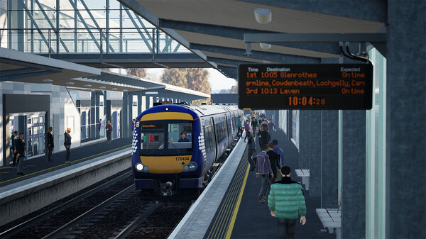 Игра Train Sim World 5: Fife Circle Line: Edinburgh - Markinch via Dunfermline & Kirkcaldy Route Add-On, скриншот