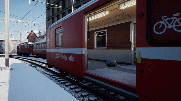 Игра Train Sim World 5: RhB Arosa Aggregates Pack, скриншот