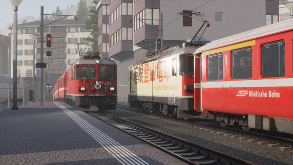 Игра Train Sim World 5: RhB Arosa Aggregates Pack, скриншот