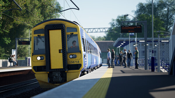 Игра Train Sim World 5: ScotRail BR Class 158 Sprinter DMU Add-On, скриншот