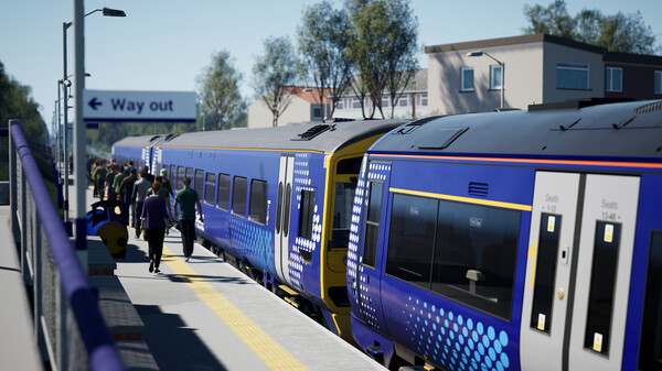 Игра Train Sim World 5: ScotRail BR Class 158 Sprinter DMU Add-On, скриншот