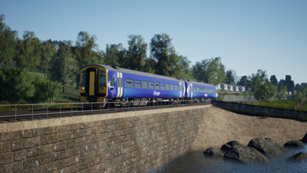 Игра Train Sim World 5: ScotRail BR Class 158 Sprinter DMU Add-On, скриншот