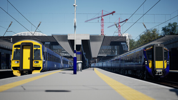 Игра Train Sim World 5: ScotRail BR Class 158 Sprinter DMU Add-On, скриншот